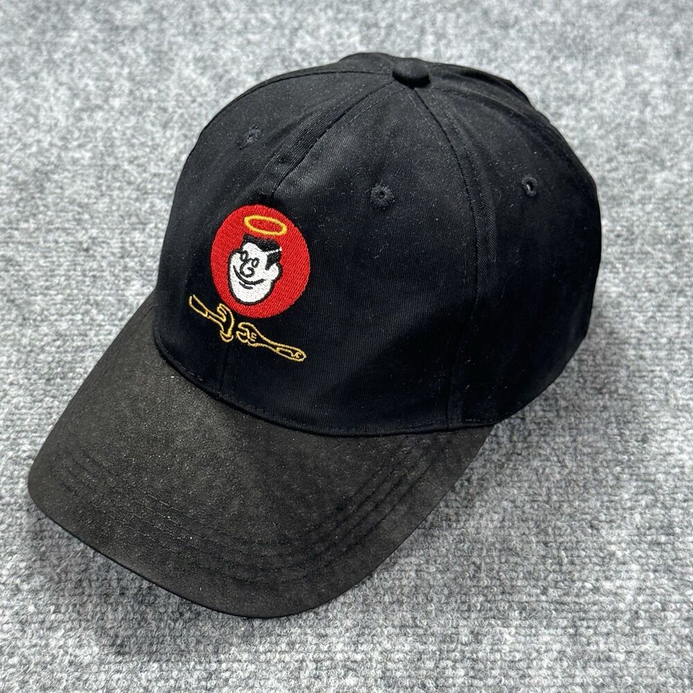 Black Good Sam Adjustable Fit Baseball Hat - Textured Brim - OSFM